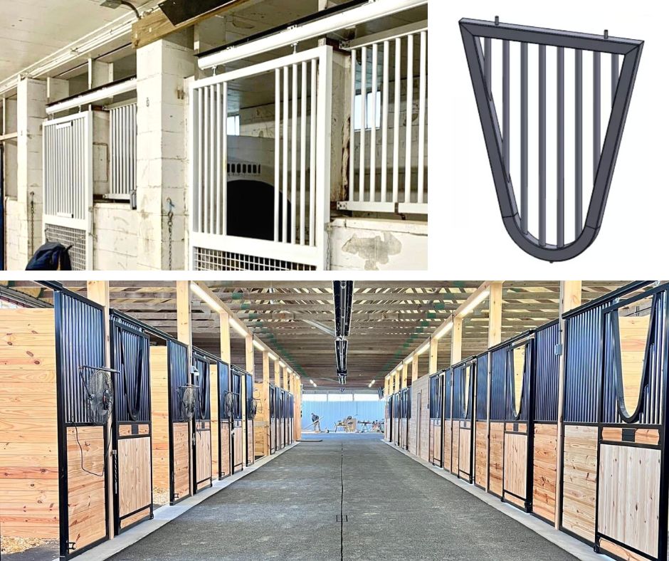 3 Types of Yokes in Horse Stall Doors American Stalls